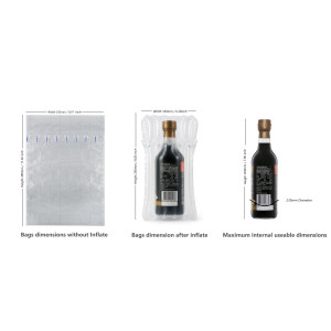 Inflatable 250ml Bottle Packaging Bags  (100 per pack)