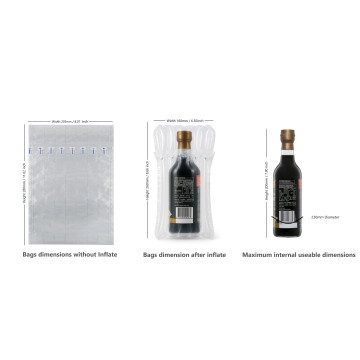 Inflatable 250ml Bottle Packaging Bags  (100 per pack)