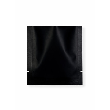 60mm x 60mm  Black Matt 3 Side Seal Pouches (100 per pack)