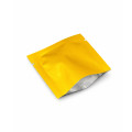 60mm x 60mm  Gold Matt 3 Side Seal Pouches (100 per pack)