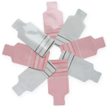 [SAMPLE] 50mm x 110mm White Printed Liquid Sachet Bags