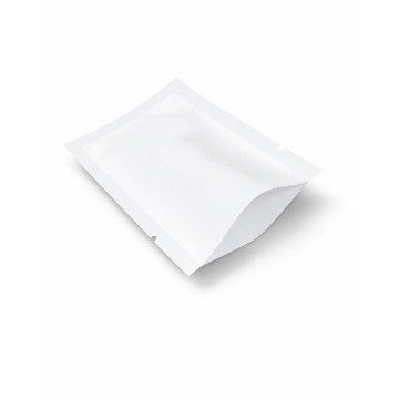 60mm x 80mm  White Matt 3 Side Seal Pouches (100 per pack)