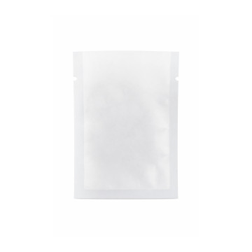 60mm x 80mm  White Matt 3 Side Seal Pouches (100 per pack)