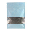 [SAMPLE] 130mm x 180mm Blue Matt Maple Leaf Window 3 Side Seal Bags