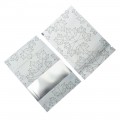 [SAMPLE] 130mm x 180mm White Matt Maple Leaf Window 3 Side Seal Bags