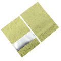 70mm x 100mm Yellow Matt Maple Leaf Window 3 Side Seal Bags (100 per pack)