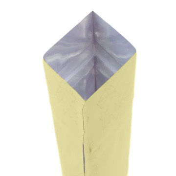 [SAMPLE] 130mm x 180mm Yellow Matt Maple Leaf Window 3 Side Seal Bags