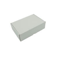 10"x7"x3" White Small Parcel Cardboard Boxes