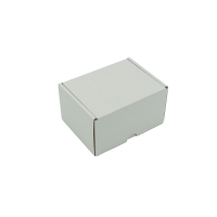 140x130x50mm White Die-Cut Small Parcel Cardboard Boxes 5.5x5x2Inch (100 per pack)