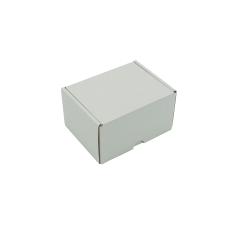 130x110x90mm White Die-Cut Small Parcel Cardboard Boxes 5x4.5x3.5Inches  (100 per pack)