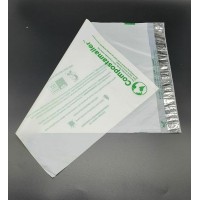 Compostable White Mailing Bags 10 x 14 Inches 255X355mm - 40 Microns