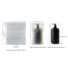 Inflatable 500ml Bottle Packaging Bags  (100 per pack)