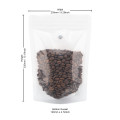1Kg Recyclable Clear / White Shiny With Valve Stand Up Pouch/Bag With Zip Lock [SP6] (100 per pack)