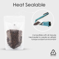 500g Recyclable Clear / White Shiny With Valve Stand Up Pouch/Bag With Zip Lock [SP5] (100 per pack)