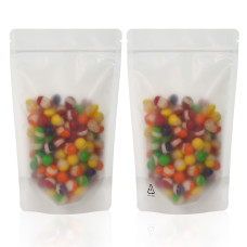 150g Recyclable Matt Clear Stand Up Pouch/Bag with Zip Lock [SP3] (100 per pack)