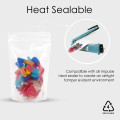 40g Recyclable Clear / Clear Stand Up Pouch/Bag with Zip Lock [SP1] (100 per pack)
