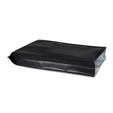 [SAMPLE] 10kg 360x730mm Black Matt Side Gusset Pouch/Bag