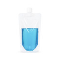 250ml Clear / Clear Screw Cap 15mm Spout Pouches (100 per pack)