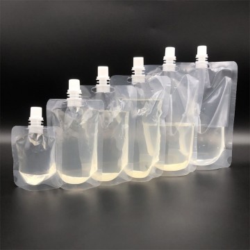 [SAMPLE] 250ml Clear / Clear Spout Pouches