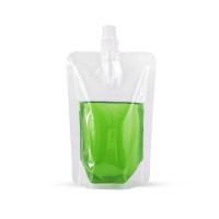 250ml Clear / Clear Screw Cap 8.6mm Spout Pouches (100 per pack)