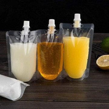 [SAMPLE] 300ml Clear / Clear Spout Pouches