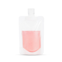 100ml Clear / Clear Matt Flip Cap 16mm Spout Pouches (100 per pack)