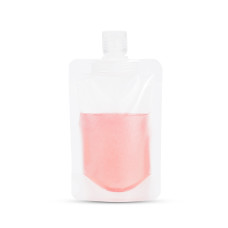 100ml Clear / Clear Matt Flip Cap 16mm Spout Pouches (100 per pack)