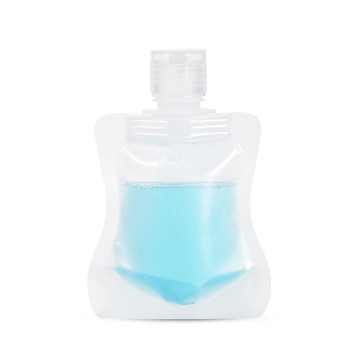 30ml Clear / Clear Matt Flip Cap 16mm Spout Pouches (100 per pack)