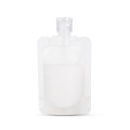 50ml Clear / Clear Matt Flip Cap 16mm Spout Pouches (100 per pack)