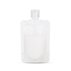 50ml Clear / Clear Matt Flip Cap 16mm Spout Pouches (100 per pack)