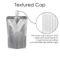 100ml Silver Matt Spout Pouches (100 per pack)