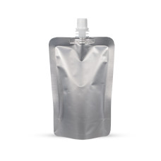 150ml Silver Matt Spout Pouches (100 per pack)