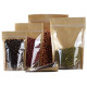 Clear Kraft Paper Pouches Bag