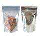 Clear Silver Shiny Pouches