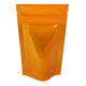 Orange Shiny Pouches