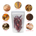 3kg Clear / Clear Stand Up Pouch/Bag with Zip Lock [SP7] (100 per pack)