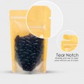 40g Kraft Paper One Side Clear Stand Up Pouch/Bag with Zip Lock [SP1]