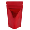 40g Red Shiny Stand Up Pouch/Bag with Zip Lock [SP1] (100 per pack)