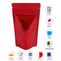 40g Red Shiny Stand Up Pouch/Bag with Zip Lock [SP1] (100 per pack)