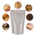40g Silver Matt Stand Up Pouch/Bag with Zip Lock [SP1] (100 per pack)