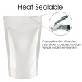 5kg White Shiny Stand Up Pouch/Bag with Zip Lock [SP8] (100 per pack)