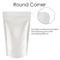 5kg White Shiny Stand Up Pouch/Bag with Zip Lock [SP8] (100 per pack)