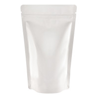 5kg White Shiny Stand Up Pouch/Bag with Zip Lock [SP8] (100 per pack)