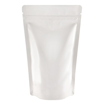 40g White Shiny Stand Up Pouch/Bag with Zip Lock [SP1] (100 per pack)