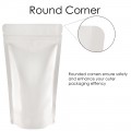 40g White Shiny Stand Up Pouch/Bag with Zip Lock [SP1] (100 per pack)