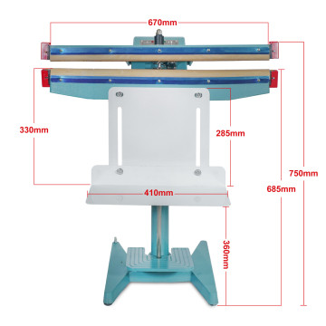 Foot Stamping Heat Sealer 650mm