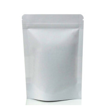 500g White Paper With Valve Stand Up Pouch/Bag with Zip Lock [SP5] (100 per pack)