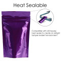 40g Purple Shiny Stand Up Pouch/Bag with Zip Lock [SP1] (100 per pack)