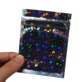 Glitter 3 Side Seal Pouches 75mm x 100mm