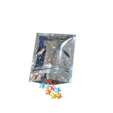 Glitter 3 Side Seal Pouches 75mm x 100mm